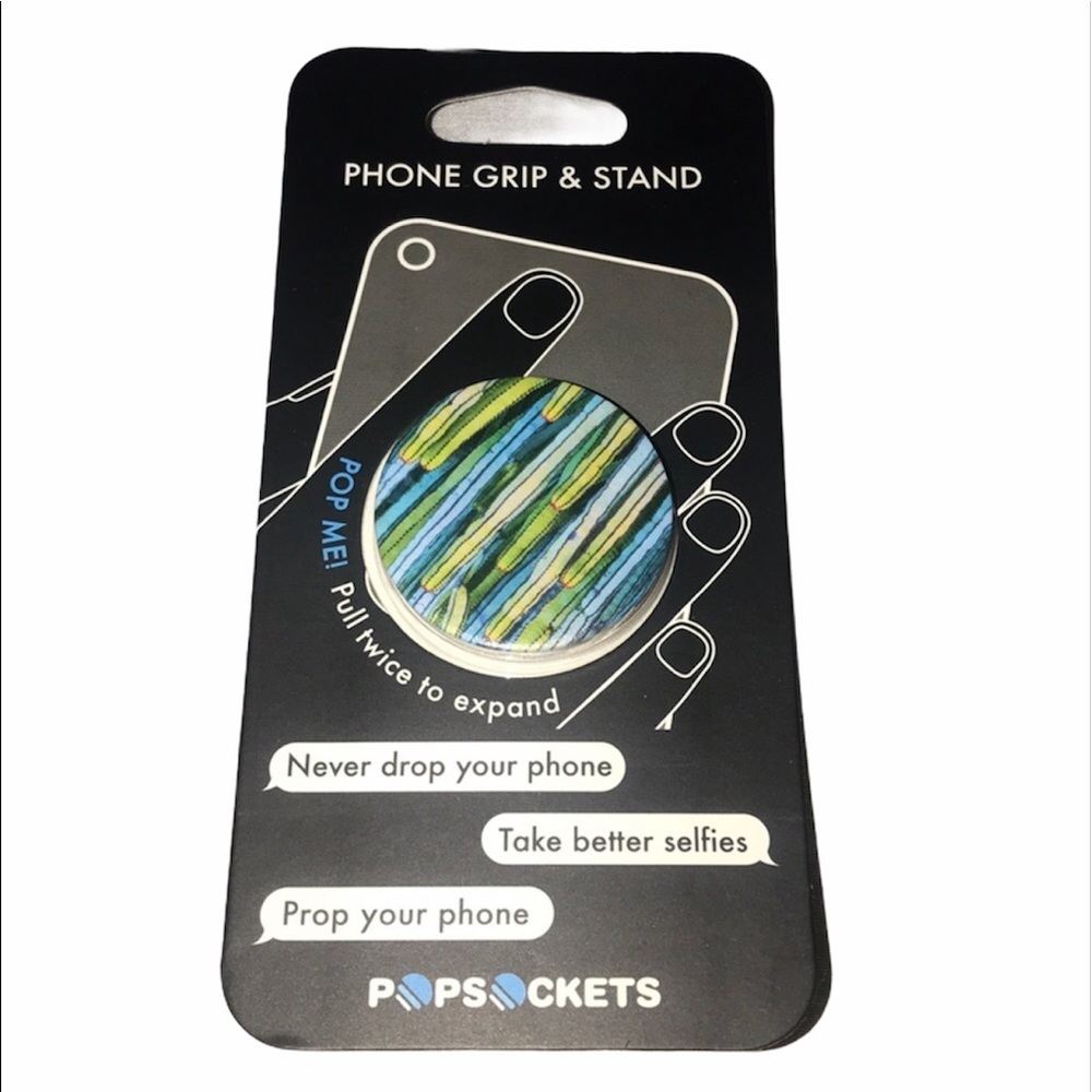 NWT 🏷️ | POPSOCKETS | Cactus PopSocket | Green Blue | One Size